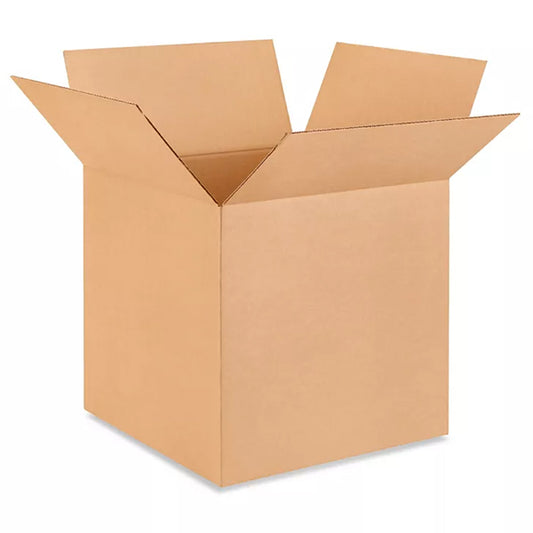 ULINE®, Corrugated Boxes For Moving & Shipping, 18"x 18"x 18" in. (1 Box)