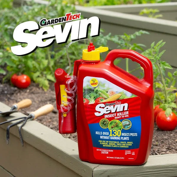 sevin insect killer for vegetable garden Garden Tech® Sevin® Insect Killer with Power Sprayer, RTU (1.33 Gallon – Perris Hydroponics