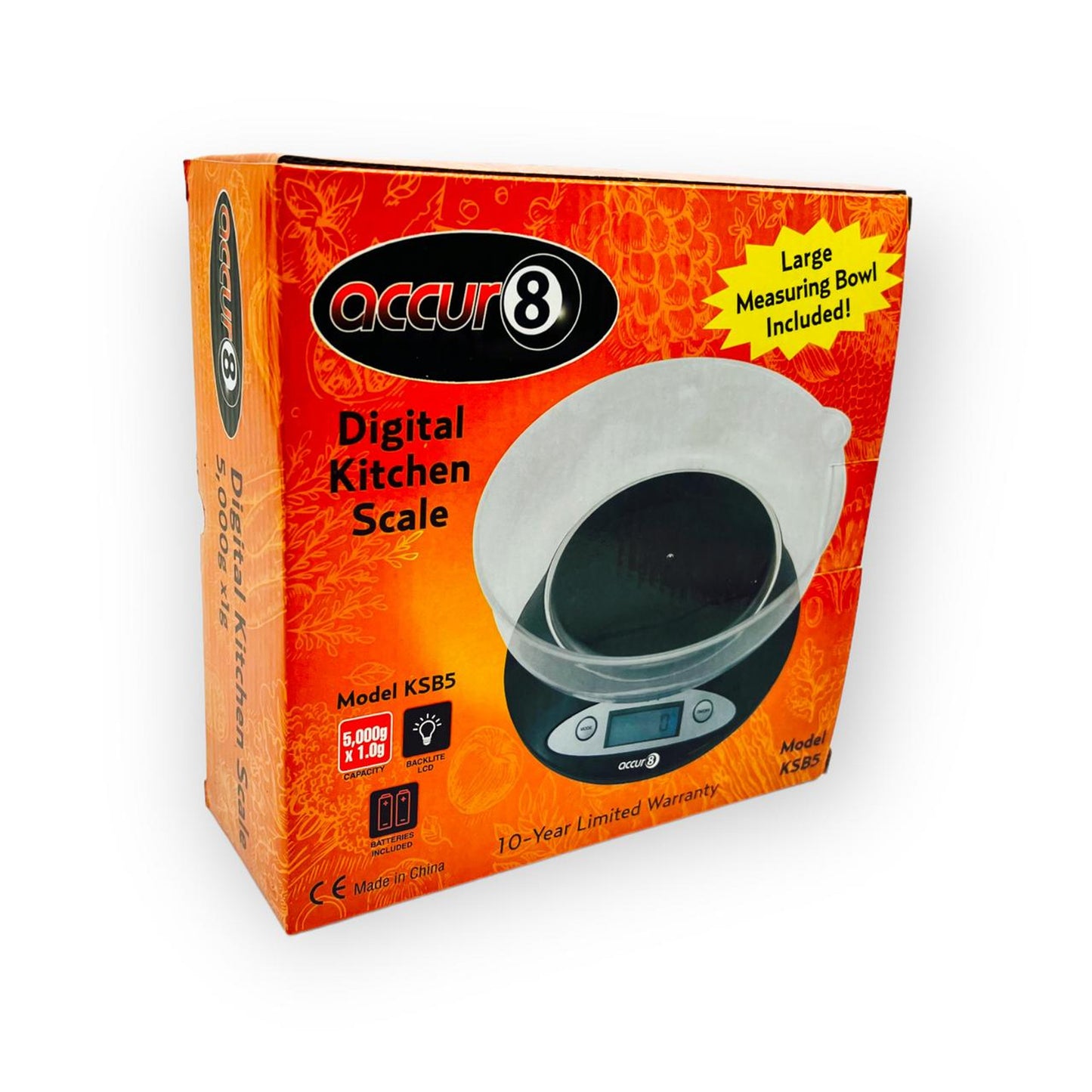 Accur8 Digital Kitchen Scale