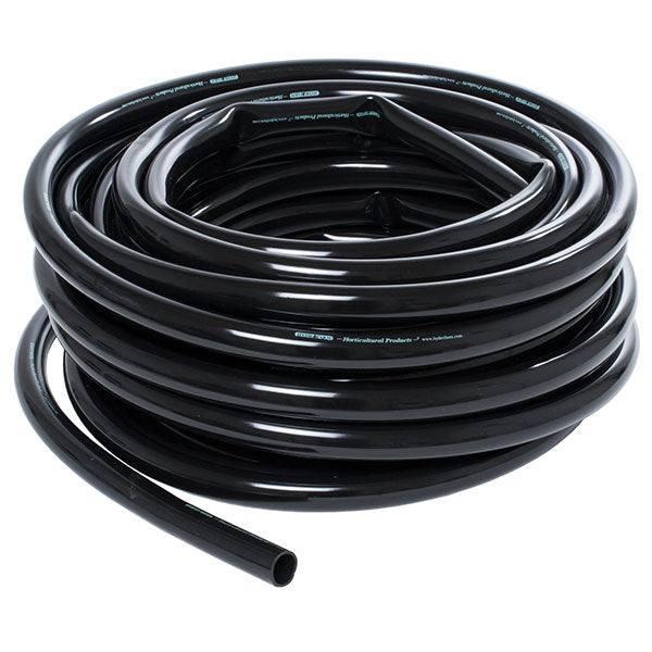 Active Aqua® Black Vinyl Tubing, 1" ID (50 Feet)