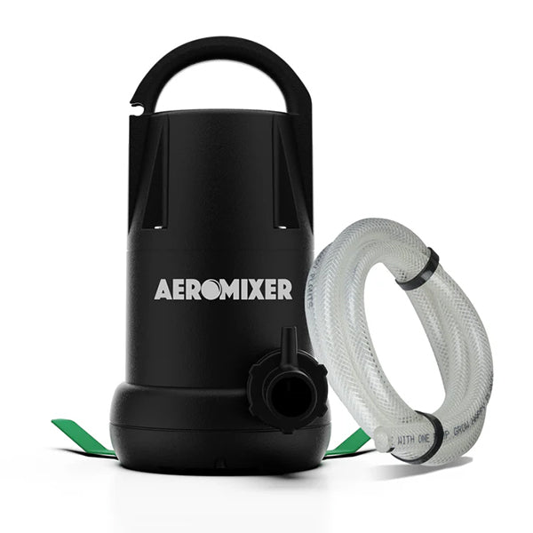 Aeromixer Tall Tank Kit, 3/4 HP Submersible Mixing + Aerating Pump