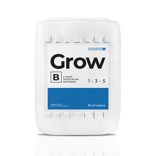 Athena® Blended, Grow B, Vegetative Nutrient (5 Gallon Jug)