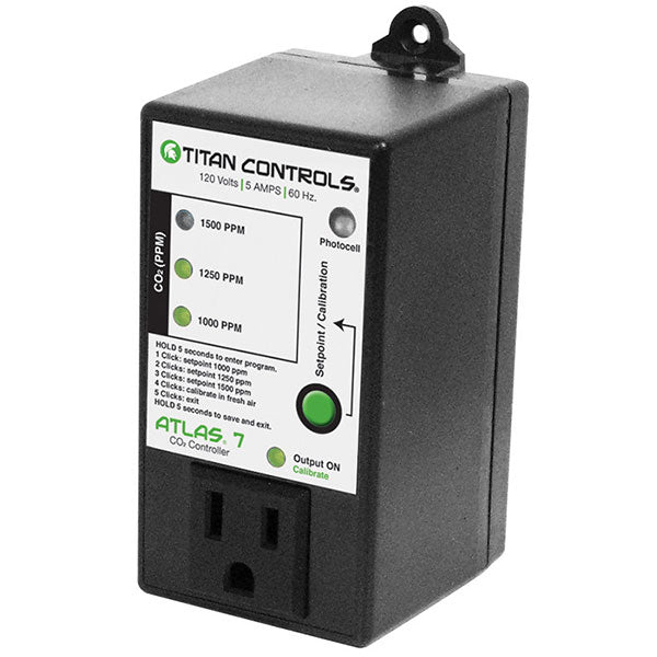 Titan Controls Atlas 7: CO2 PPM Controller