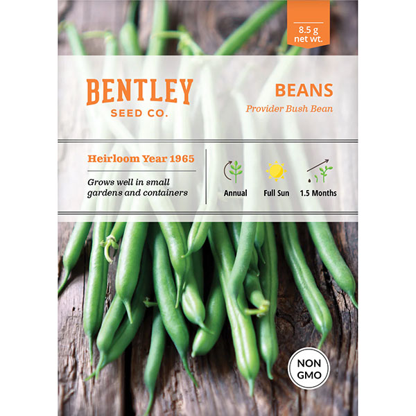 Bentley Seed Co., Beans, Provider Bush Bean, Seed Packet