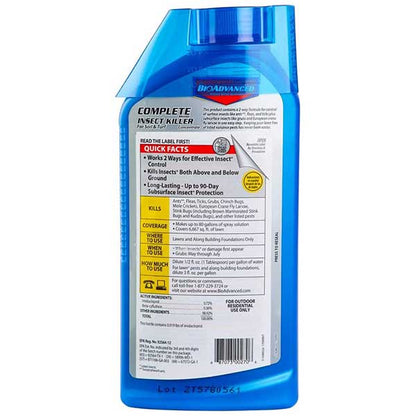 BioAdvanced® Complete Insect Killer For Soil & Turf, Concentrate, 2-Way Formula (40 fl. oz.)