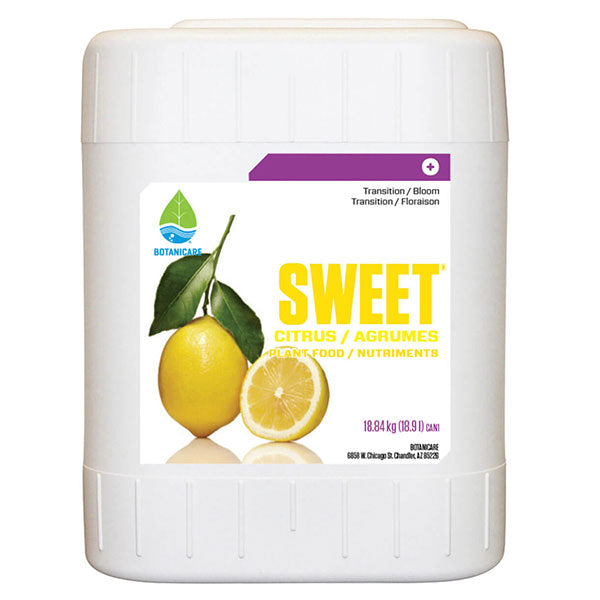 Botanicare® Sweet® Citrus, Plant Food, Transition/Bloom (5 Gallons)