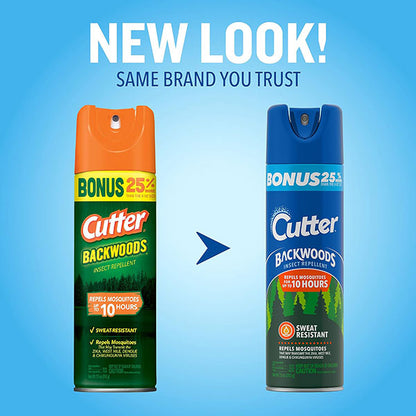 Cutter® Backwoods® Insect Repellent Aerosol Spray (7.5 oz.)