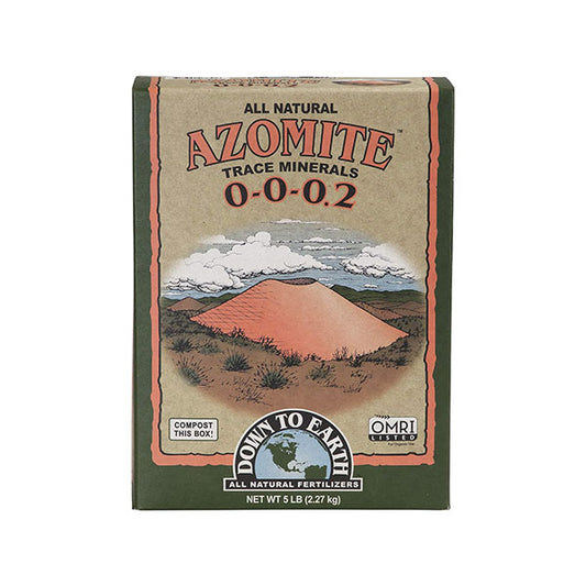 Down To Earth™, Azomite® Powder 0-0-0.2, All Natural, Trace Mineral, Single Ingredient (5 LBS.)