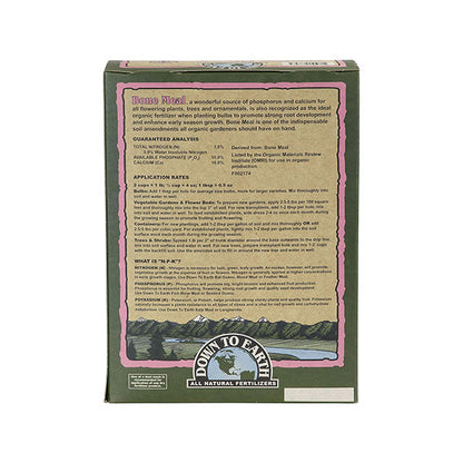 Down To Earth™, Bone Meal 3-15-0, All Natural Fertilizer, Single Ingredient (5 LBS.)