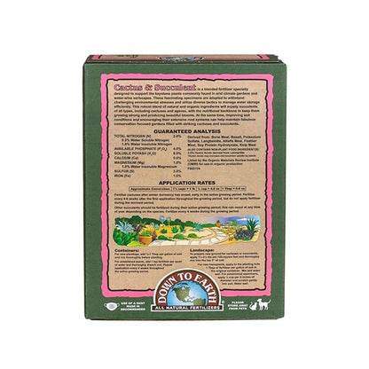 Down To Earth™, Cactus & Succulent 2-4-8, All Natural Fertilizer, Blended (5 LBS.)