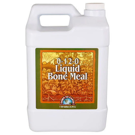 Down To Earth Liquid Bone Meal 0-12-0 (1 US Gallon) Liquid Fertilizer