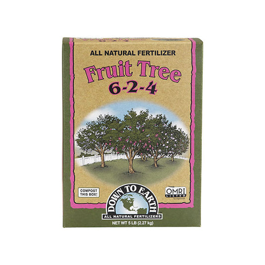 Down to Earth™, Fruit Tree 6-2-4, All Natural Fertilizer, Blended (5 LBS.)