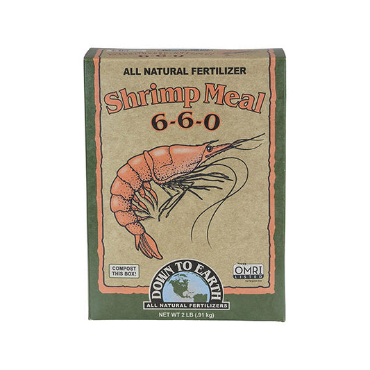 Down To Earth™, Shrimp Meal 6-6-0, All Natural Fertilizer, Single Ingredient (2 LBS.)
