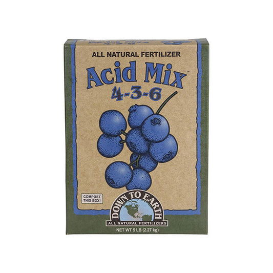 Down To Earth™, Acid Mix 4-3-6, All Natural Fertilizer (5 LBS)