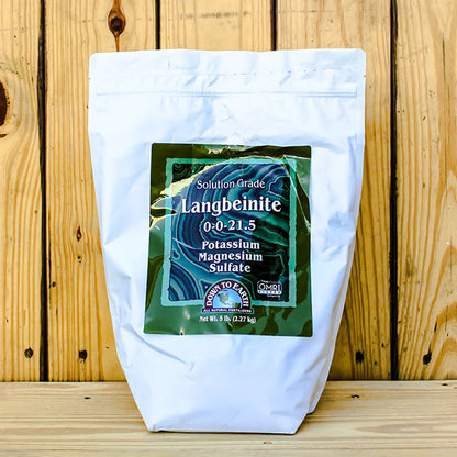 Down To Earth™, Langbeinite 0-0-21.5, All Natural Fertilizer, Single Ingredient (5 LBS.)