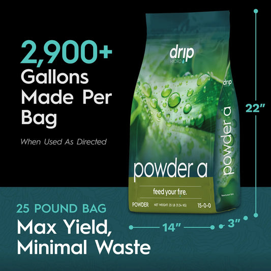 Drip Hydro Powder A - 25lbs