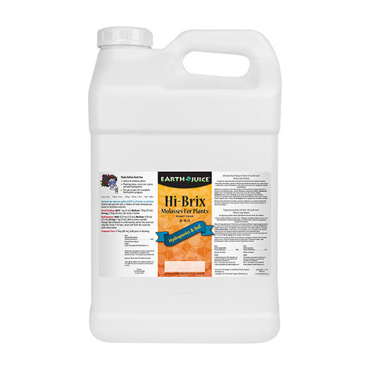 Earth Juice®, Hi-Brix® Molasses For Plants 0-0-1 (2.5 Gallon)