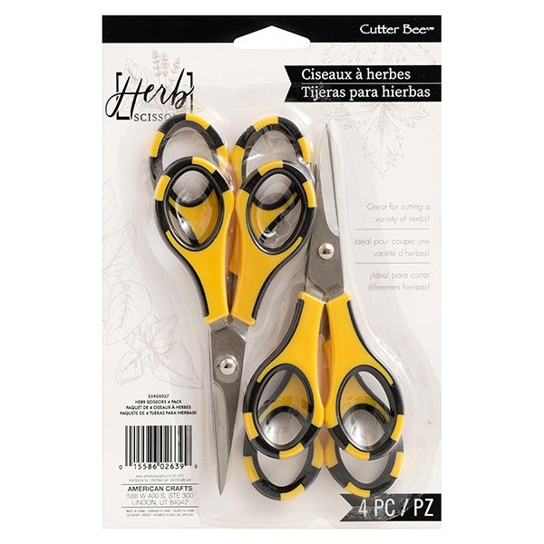 EK Tools® Cutter Bee® Small Precision Scissors (4 Pack)