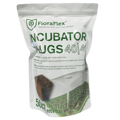 FloraFlex® Incubator™ Plugs 40|40 Coco Plugs (50 Plugs/Bag)