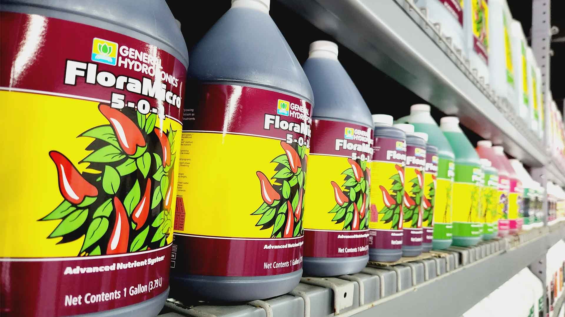 General Hydroponics FloraMicro Advanced Nutrient System (6 Gallon Bottle)