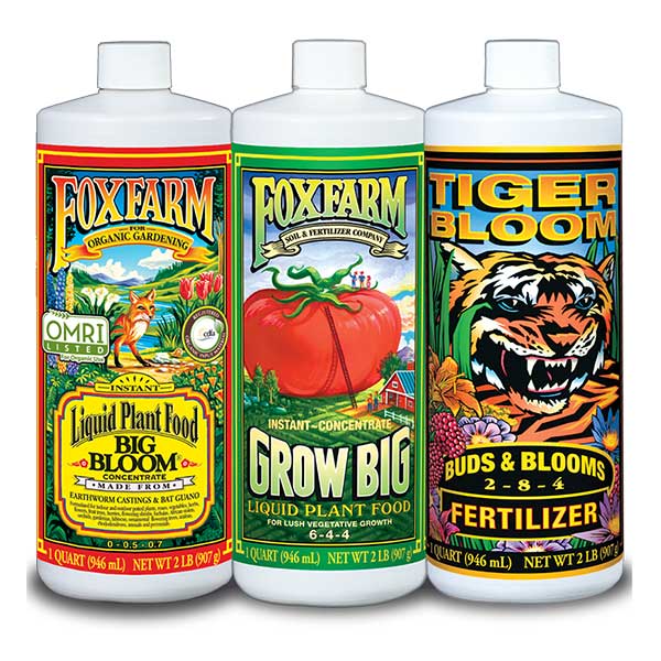 FoxFarm® Liquid Trio Pack - Soil Formula (3-Pack Liquid Fertilizer Combo)