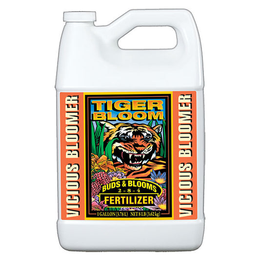 FoxFarm® Tiger Bloom® Liquid Plant Food, 2-8-4, Buds & Blooms (1 Gallon)