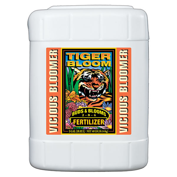 FoxFarm® Tiger Bloom® Liquid Plant Food, 2-8-4, Buds & Blooms (5 Gallons)