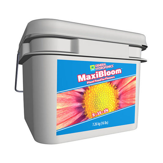 General Hydroponics®, MaxiBloom™, 5-15-14, Maxi Series™, Plant Food For Flowers (16 LBS.)