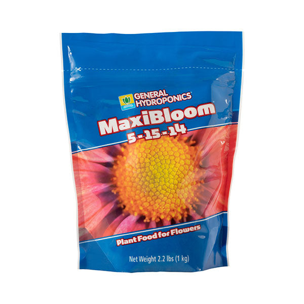 General Hydroponics®, MaxiBloom™, 5-15-14, Maxi Series™, Plant Food For Flowers (2.2 LBS.)