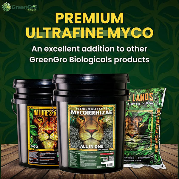 GreenGro® Biologicals, Premium UltraFine Mycorrhizae, All-In-One (15 lbs.)