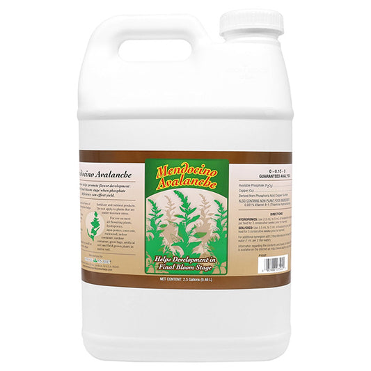 Grow More® Mendocino, Avalanche, Flower Hardener (2.5 Gallon)