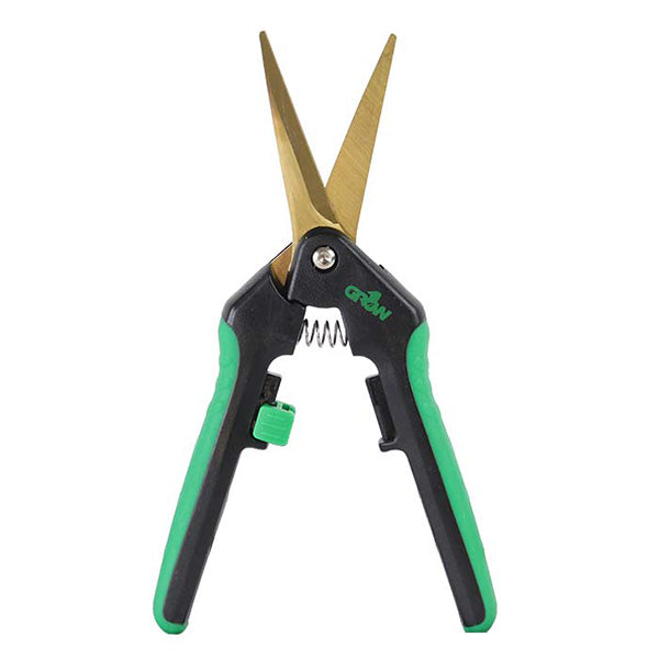 Grow1®, Trimming Shears, Titanium Coated, 2" Curved Micro Blade