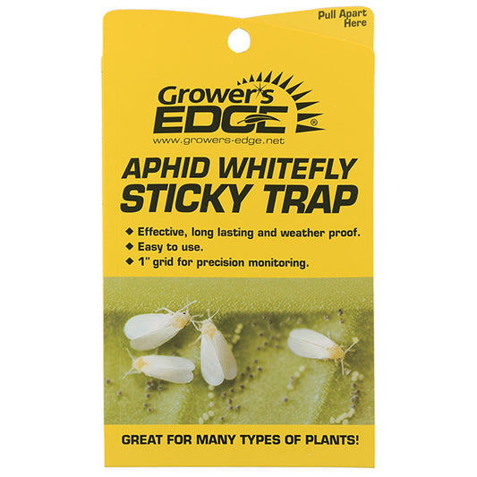 Grower's Edge® Aphid Whitefly Sticky Traps (5 Pack)