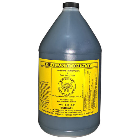 The Guano Company®, Budswel, 0.01-0.10-0.01, Soil Solution (1 Gallon)