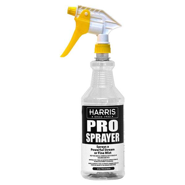 Harris Pro Sprayer & Mister Bottle with Yellow Spray Pump (Spray Bottle)