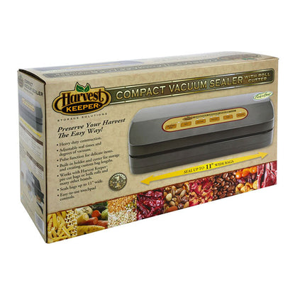 Harvest Keeper Compact Vacuum Sealer w/ Roll Cutter