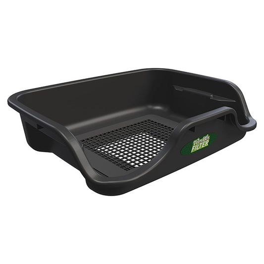 Harvest More® Black Trim Bin Filter with Collection Bag