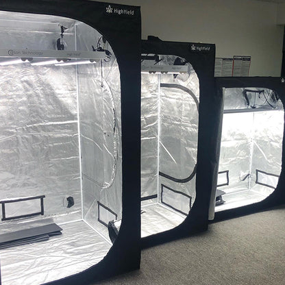 HighYield 5' x 5' Grow Tent, Tall Square Indoor Grow Enclosure – Perris Hydroponics
