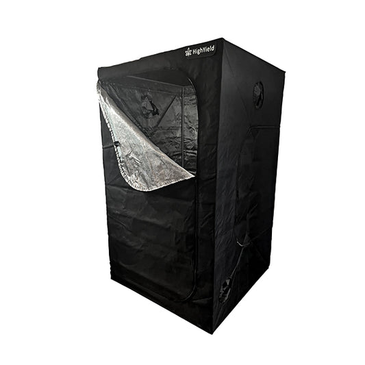 HighYield 4' x 4' Grow Tent For Indoor Grows, Tall Square Enclosure