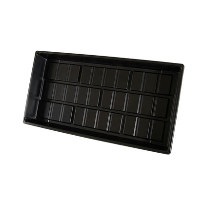 Hydrofarm® Cut Kit Tray with Matching Mesh Tray, Black, Plastic (10"x20")