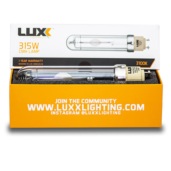 Luxx Lighting CMH Grow Light Bulb, 315 Watt, Flowering Bulb (3100K)