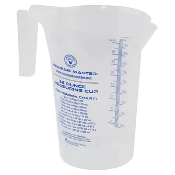 Measure Master® Graduated Round Container (32 oz.)