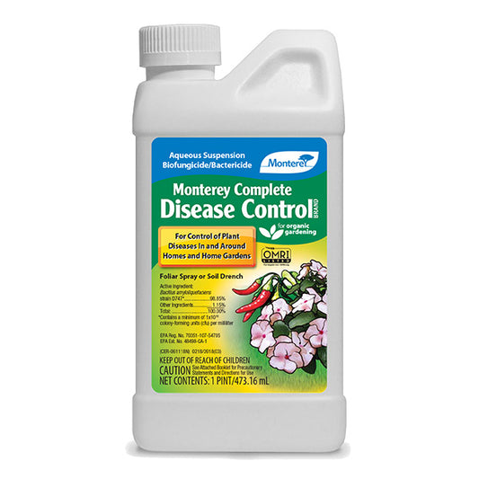 Monterey® Complete Disease Control Brand, Biofungicide/Bactericide, Concentrate (1 Pint)