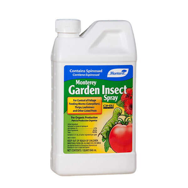 Monterey® Garden Insect Spray With Spinosad, Concentrate (1 Quart)