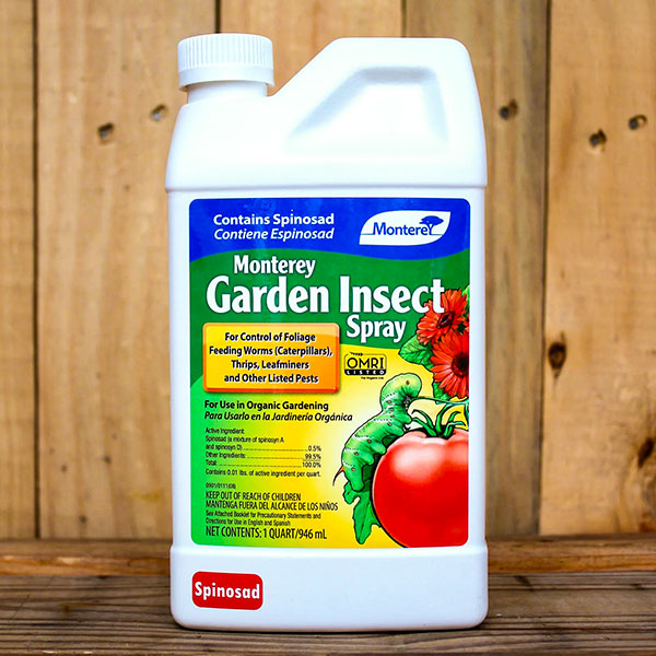 Monterey® Garden Insect Spray With Spinosad Concentrate 1 Quart Perris Hydroponics