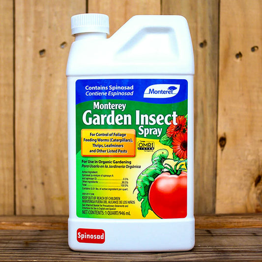 Monterey® Garden Insect Spray With Spinosad, Concentrate (1 Quart)