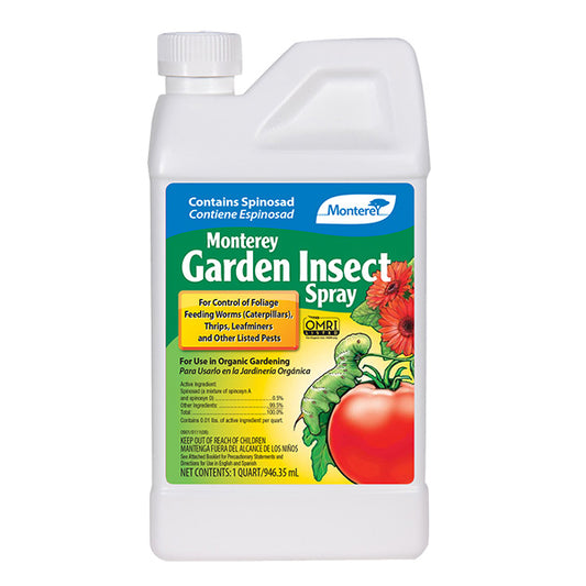 Monterey® Garden Insect Spray With Spinosad, Concentrate (1 Quart)