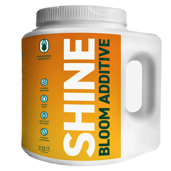 Hydroponic Research® Shine, 0-22-12, Bloom Additive (5 lbs.)