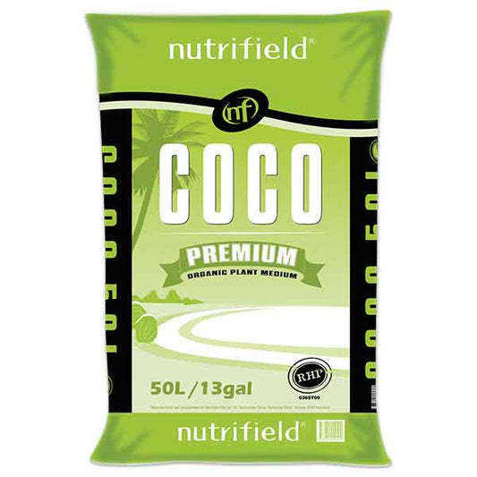 Nutrifield® Coco Premium Organic Plant Medium, 50L Bag