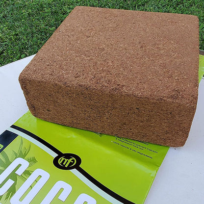 Nutrifield® Coco Coir Mega Brick, Premium Organic Plant Medium (5kg/11lbs.)